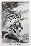 Francisco Goya Donde va mama oil